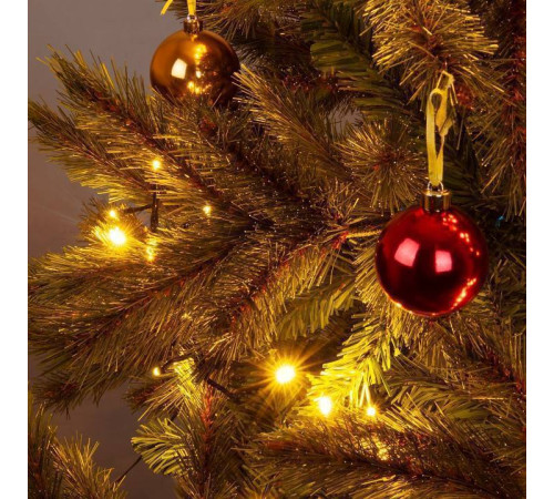 Гирлянда Нить Eurosvet Мишура 400-004 теплый белый