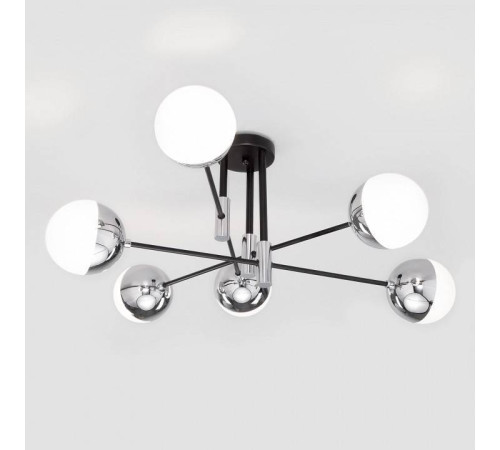 Потолочная люстра Eurosvet Nuvola 70129/6 хром
