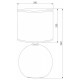Настольная лампа декоративная TK Lighting Palla 5087 Palla