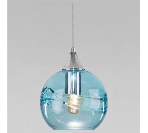 Подвесной светильник Eurosvet Lotus 50221/1 голубой