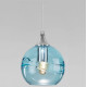 Подвесной светильник Eurosvet Lotus 50221/1 голубой
