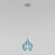 Подвесной светильник Eurosvet Lotus 50221/1 голубой