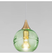 Подвесной светильник Eurosvet Lotus 50221/1 зеленый