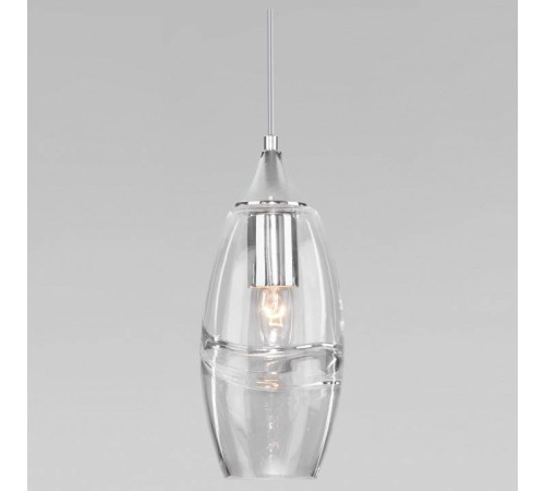 Подвесной светильник Eurosvet Lotus 50222/1 прозрачный