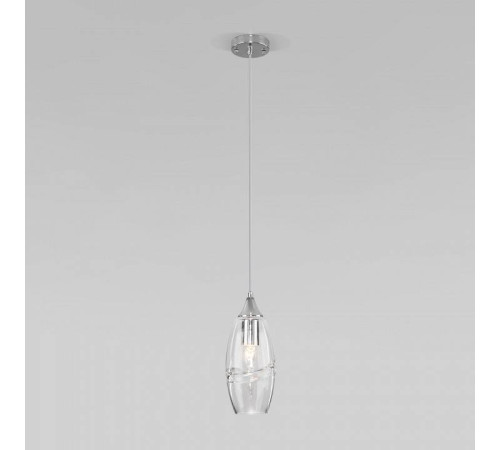 Подвесной светильник Eurosvet Lotus 50222/1 прозрачный