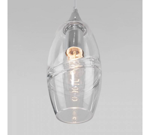 Подвесной светильник Eurosvet Lotus 50222/1 прозрачный