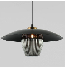 Подвесной светильник Eurosvet Kamari 50259/1 черный/дымчатый