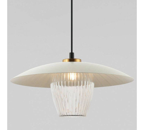 Подвесной светильник Eurosvet Kamari 50259/1 белый/прозрачный