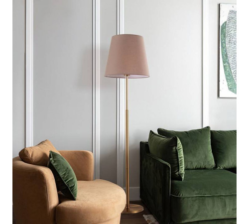 Настольная лампа декоративная Eurosvet Ozark 01156/1 латунь