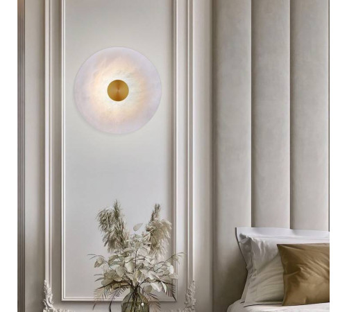 Накладной светильник Eurosvet Thasos 40340 LED латунь