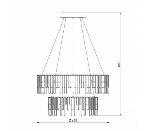 Подвесной светильник Bogate's Firefly 454/2