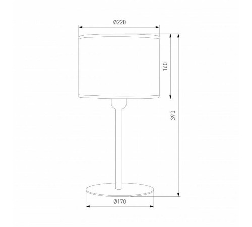 Настольная лампа декоративная TK Lighting Juta 5552 Juta