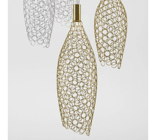 Подвесной светильник Eurosvet Ruche 90352/6 золото/хром