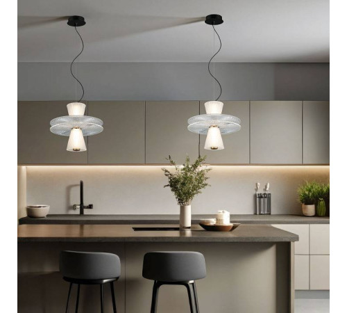 Подвесной светильник Eurosvet Titania 40028/1 LED белый