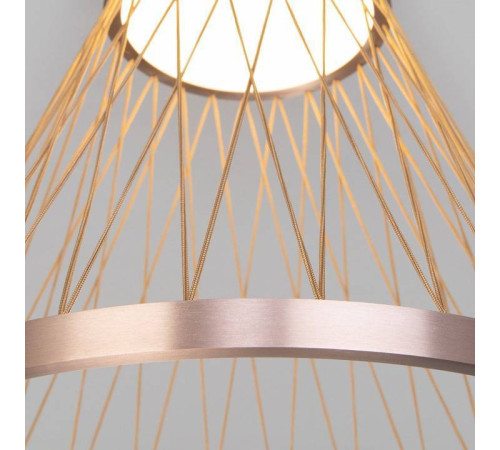 Накладной светильник Eurosvet Cesta 40018/1 LED коричневый