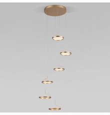 Подвесной светильник Eurosvet Crespella 90034/6 золото