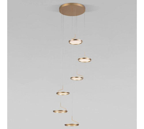 Подвесной светильник Eurosvet Crespella 90034/6 золото