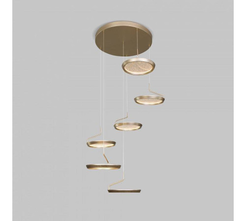 Подвесной светильник Eurosvet Crespella 90034/6 золото