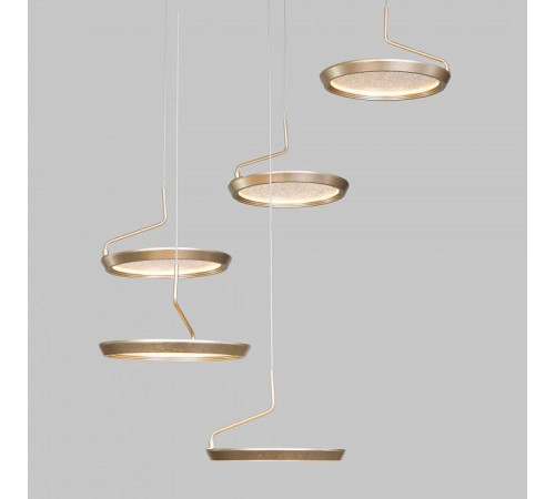 Подвесной светильник Eurosvet Crespella 90034/6 золото