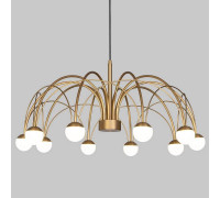 Люстра на штанге Eurosvet Ragno 90030/10 LED золото