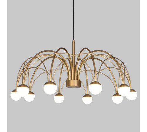 Люстра на штанге Eurosvet Ragno 90030/10 LED золото