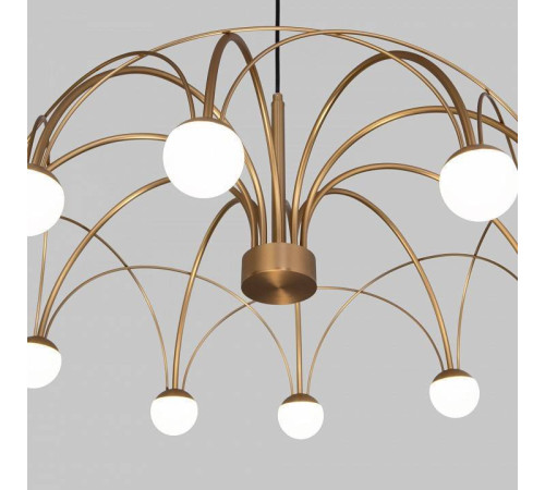 Люстра на штанге Eurosvet Ragno 90030/10 LED золото