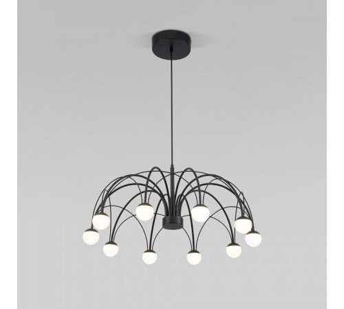 Подвесная люстра Eurosvet Ragno 90034/10 LED черный