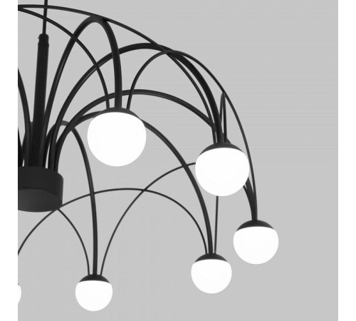 Подвесная люстра Eurosvet Ragno 90034/10 LED черный