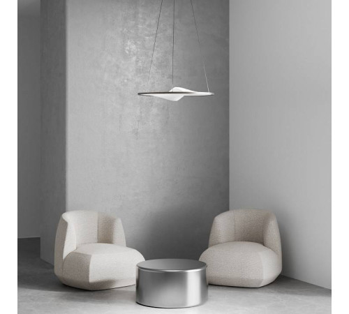 Подвесной светильник Eurosvet Occhio 40027/1 LED серый