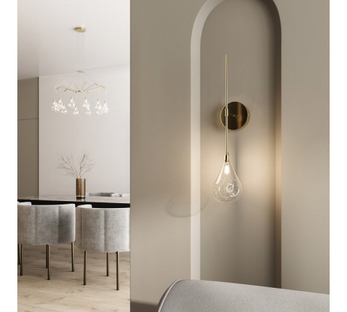 Бра Eurosvet 201002 латунь