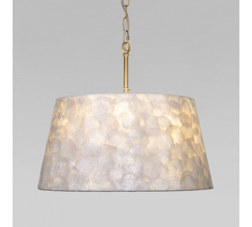 Подвесная люстра Eurosvet 101013/5 латунь/перламутр Smart