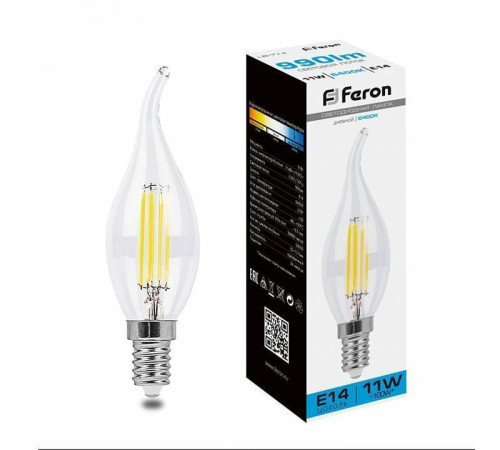 Лампа светодиодная Feron LB-714 E14 11Вт 6400K 38237