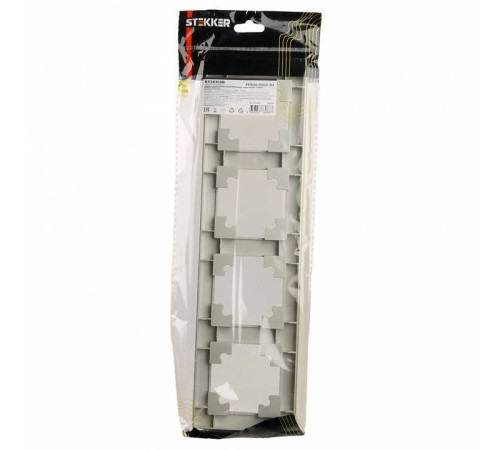 Рамка на 4 поста Stekker PFR00-7004-03 39800