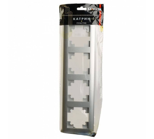 Рамка на 4 поста Stekker PFR00-7004-03 39800