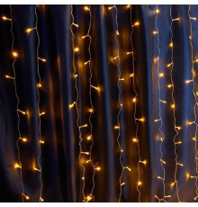 Занавес световой Feron CL24 2x3 м 320 LED белый свет черный провод 41629