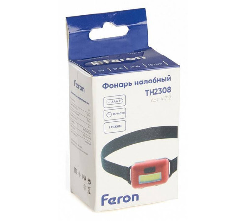 Фонарь налобный Feron TH2308 41712