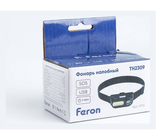 Фонарь налобный Feron TH2309 41713