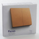 Выключатель беспроводной двухклавишный Feron TM82 41726