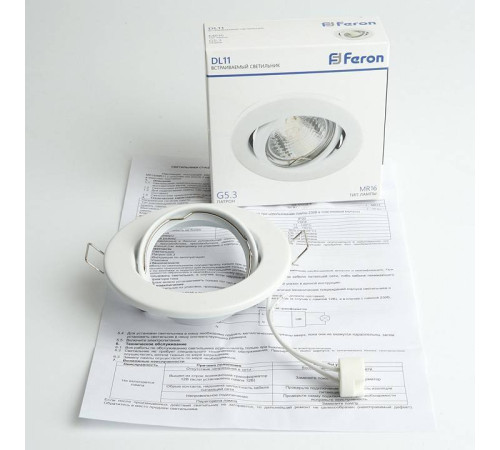 Встраиваемый светильник Feron DL11 48465