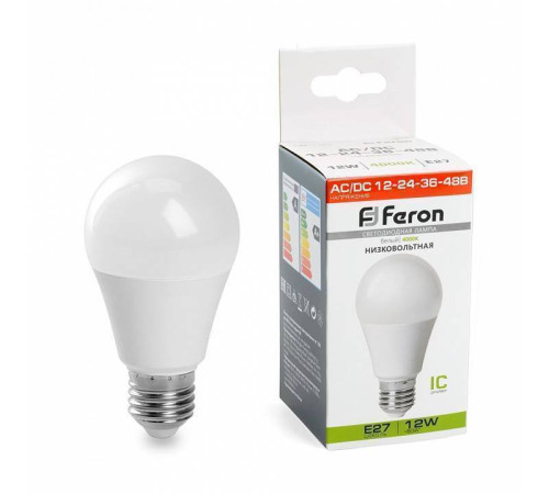 Лампа светодиодная Feron LB-193 E27 12Вт 4000K 48729