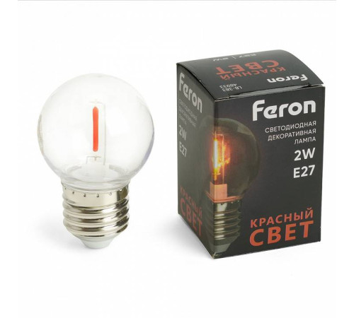 Лампа светодиодная Feron LB-383 E27 2Вт K 48933