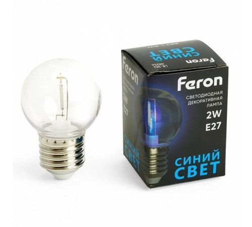 Лампа светодиодная Feron LB-383 E27 2Вт K 48934