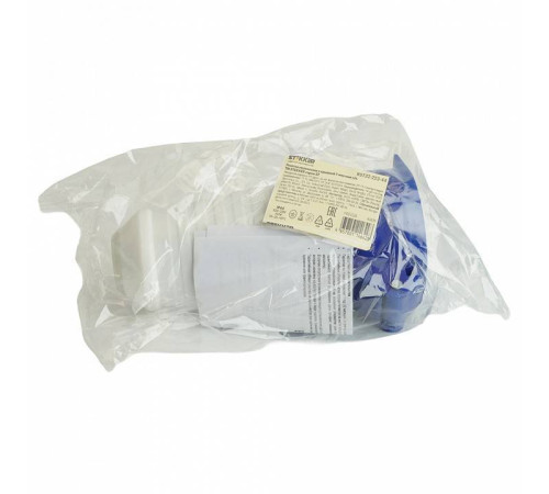 Розетка переносная разборная 2P+PE с крышкой Stekker ST 49439