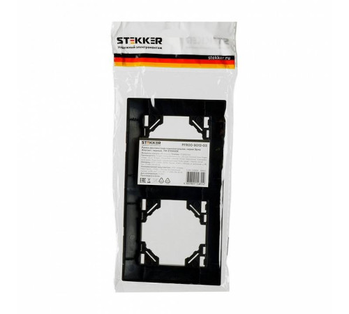 Рамка на 2 поста Stekker Эрна Элегант 49662