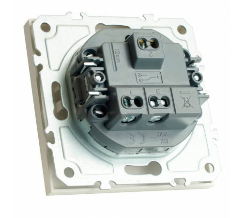 Выключатель одноклавишный без рамки Stekker RSW10-5105-01 49867