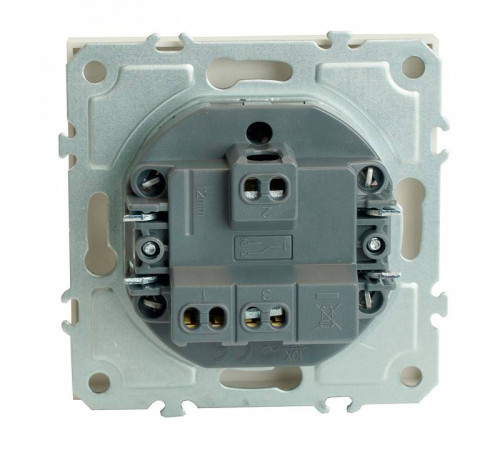 Выключатель одноклавишный без рамки Stekker RSW10-5105-01 49867