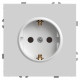 Розетка без заземления и с шторкой, без рамки Stekker RST16-5110-01 49880