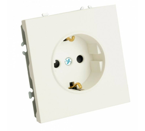 Розетка без заземления и с шторкой, без рамки Stekker RST16-5110-01 49880