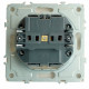 Розетка без заземления и с шторкой, без рамки Stekker RST16-5110-01 49880