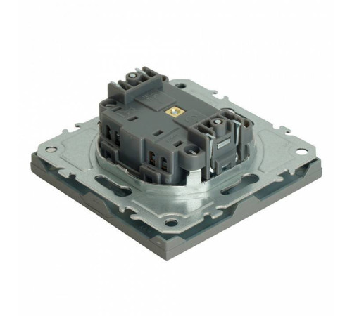 Розетка без заземления, без рамки Stekker Эмили 49954